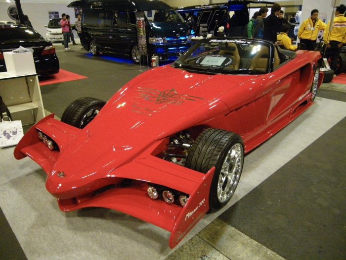 NAGOYAオートトレンド2010Drag Star F1出展の様子